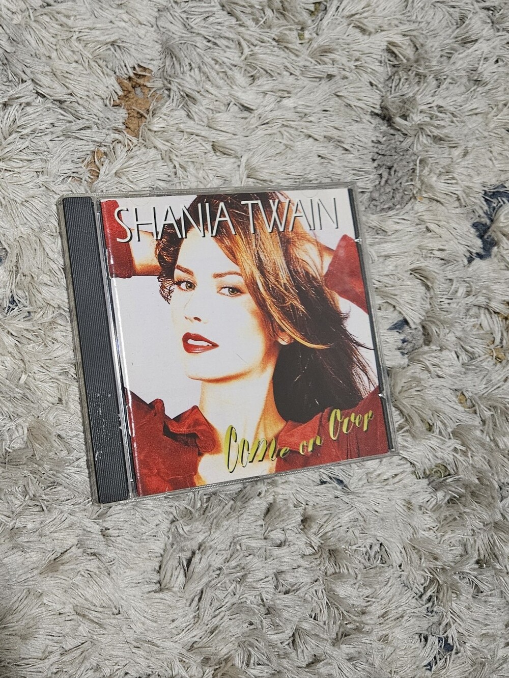 Come On Over CD - Shania Twain - Cream & Red Cover